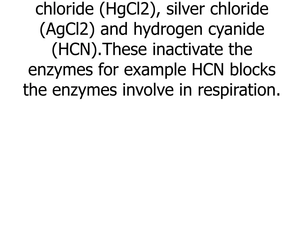 chemical compounds like mercury chloride hgcl2