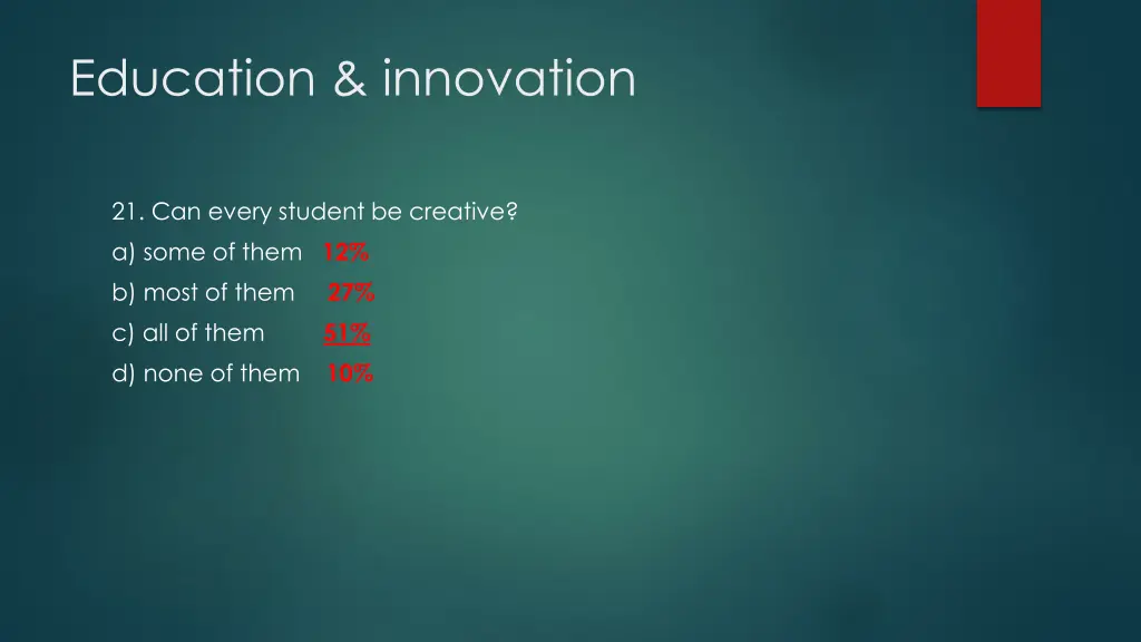 education innovation