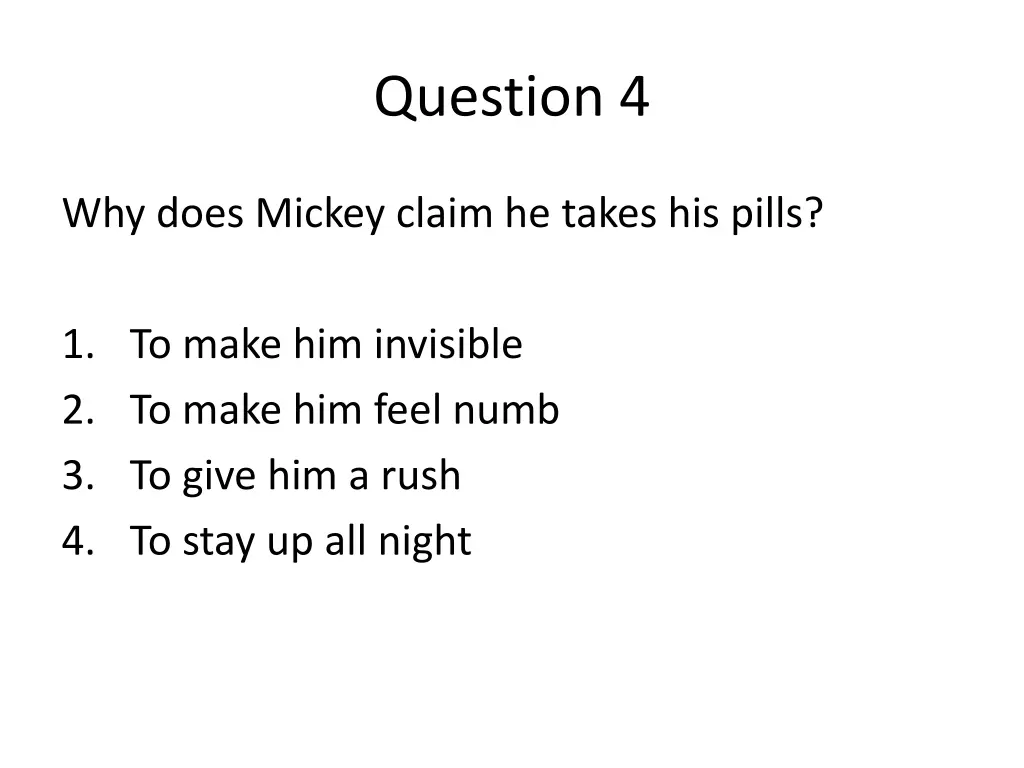 question 4