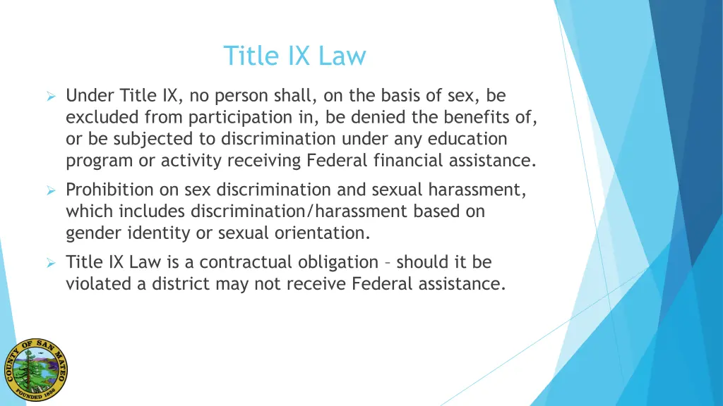 title ix law