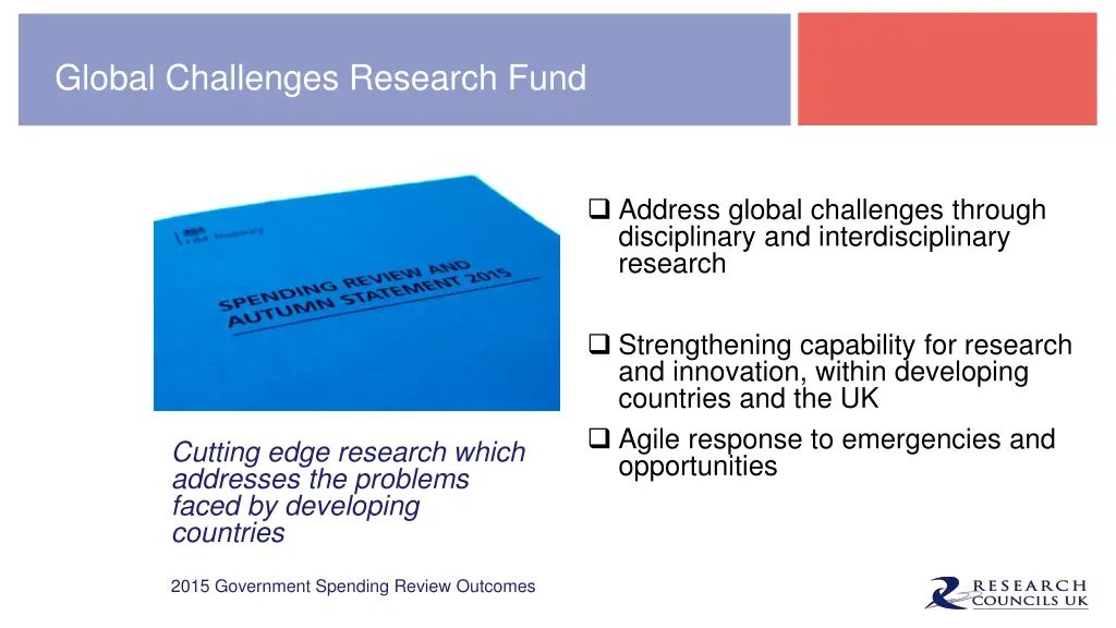 global challenges research fund