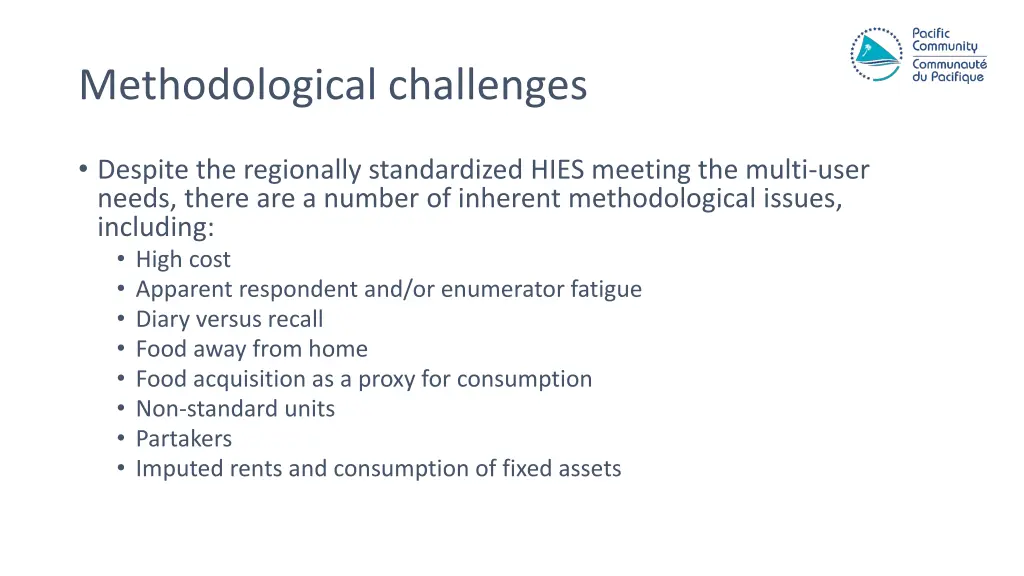 methodological challenges