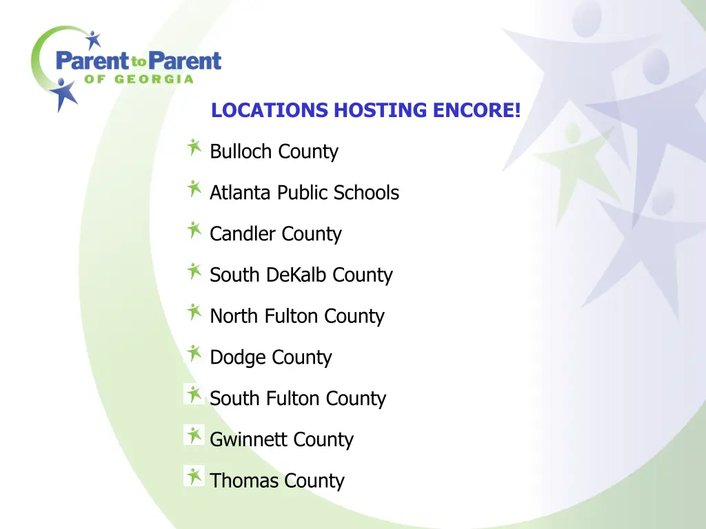 locations hosting encore