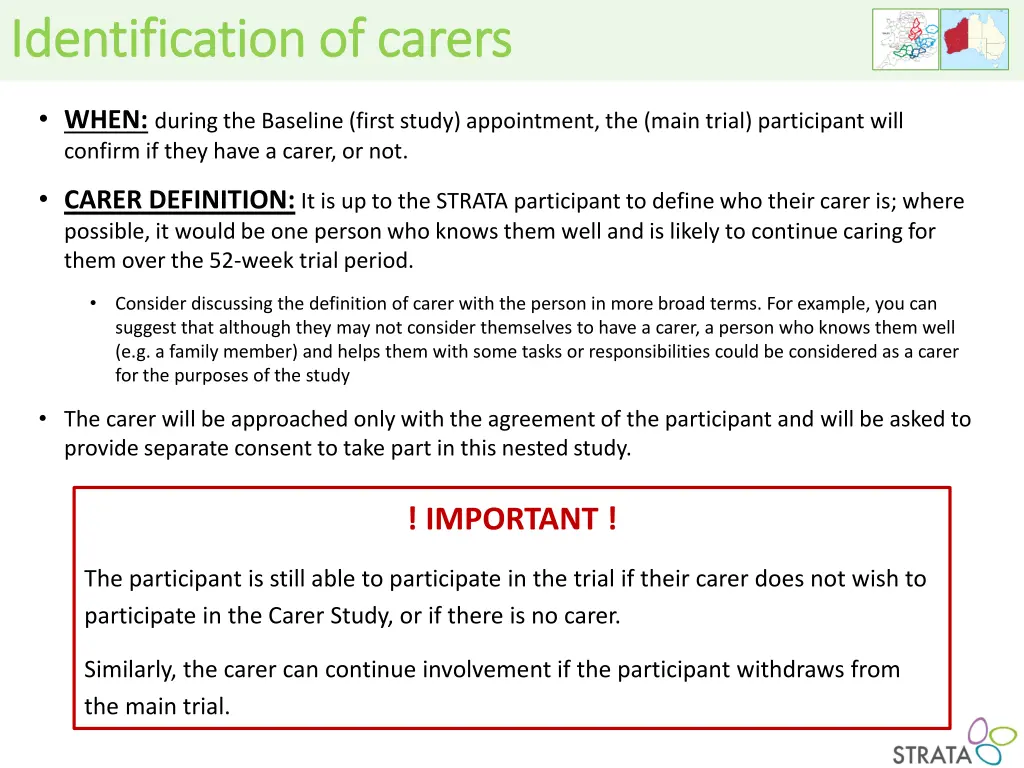 identification of carers identification of carers