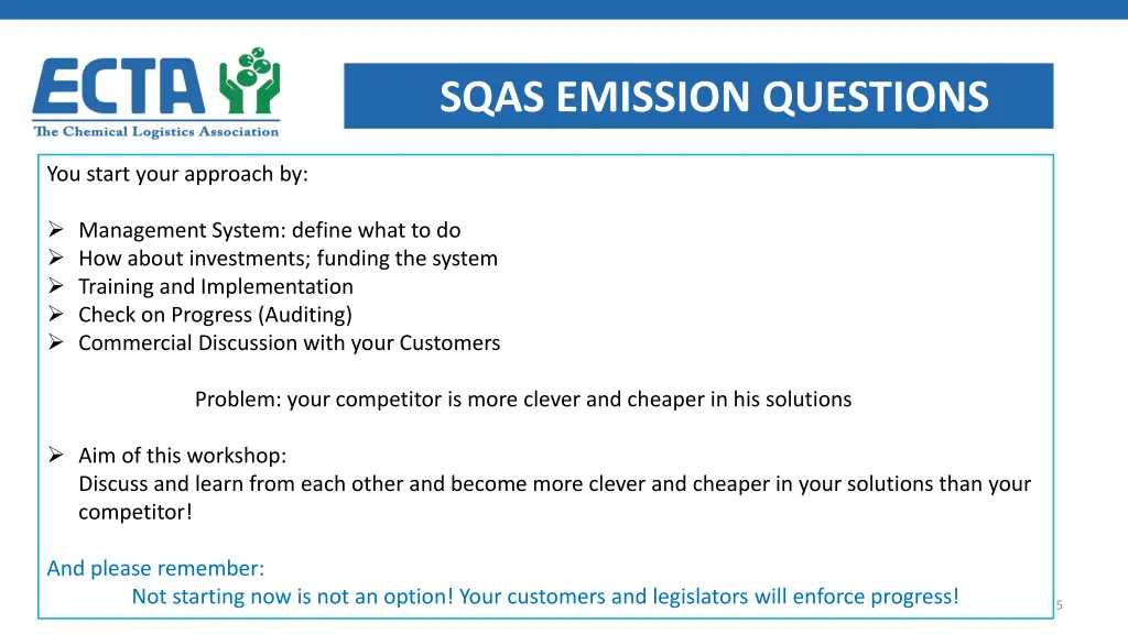 sqas emission questions