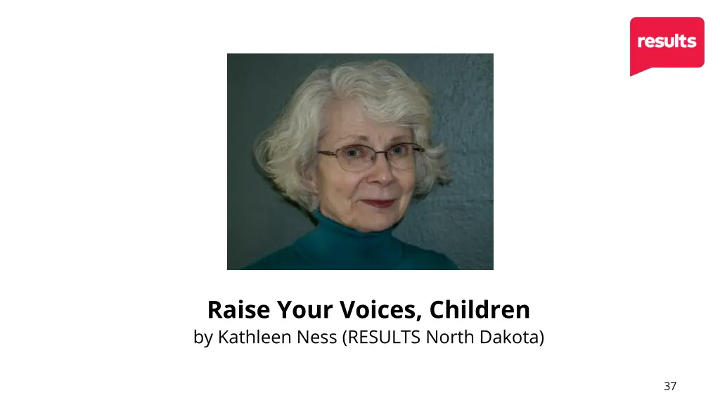 raise your voices children by kathleen ness