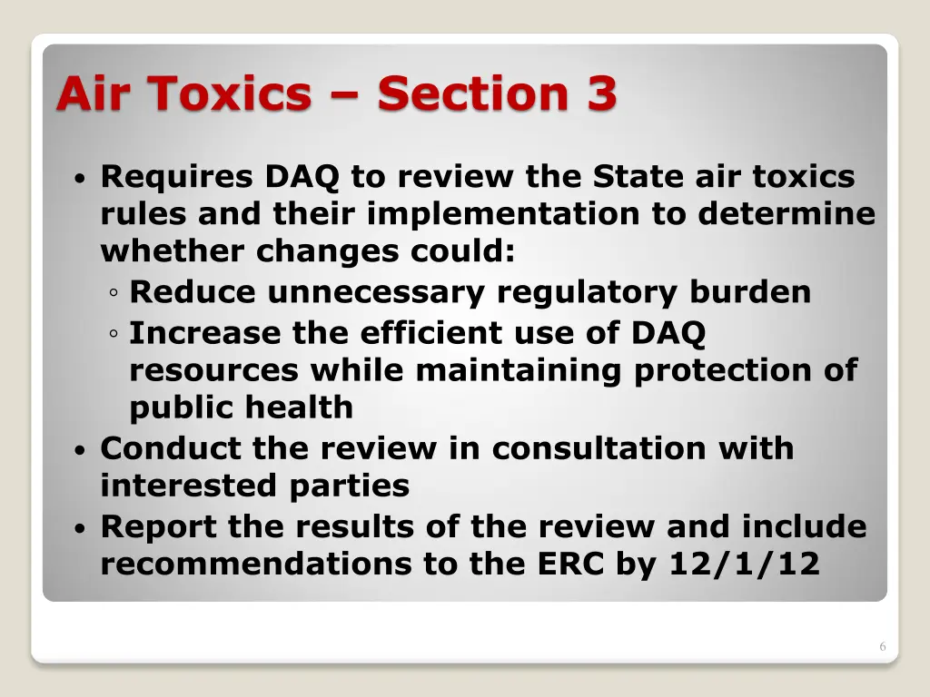 air toxics section 3