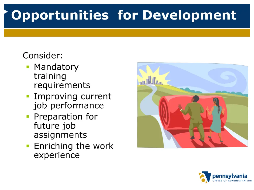 opportunities for development 1