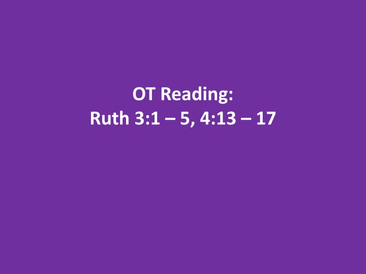 ot reading ruth 3 1 5 4 13 17