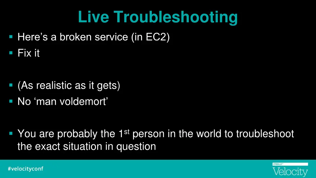 live troubleshooting here s a broken service