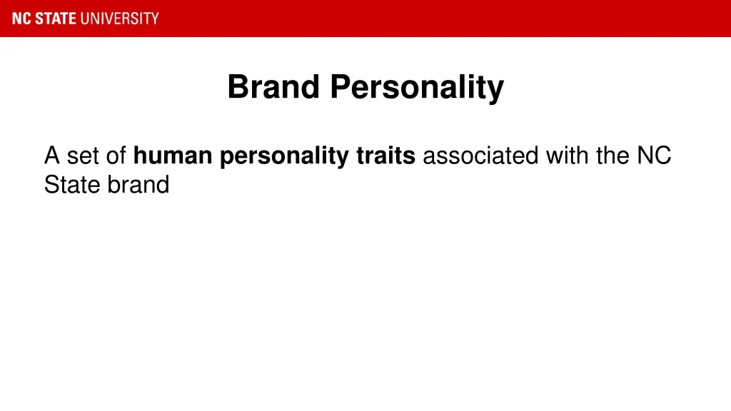 brand personality