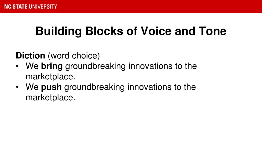 building blocks of voice and tone 5