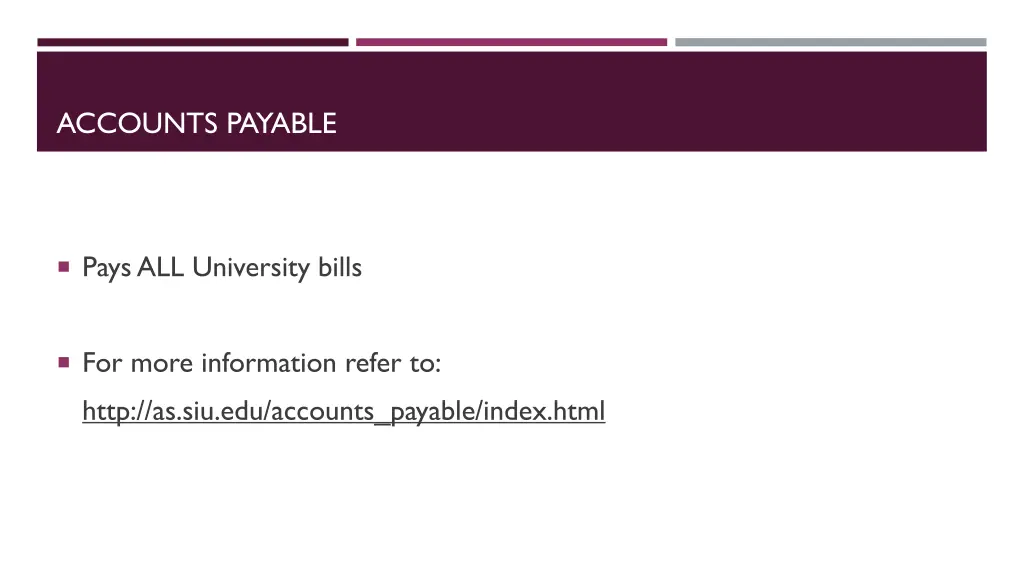 accounts payable