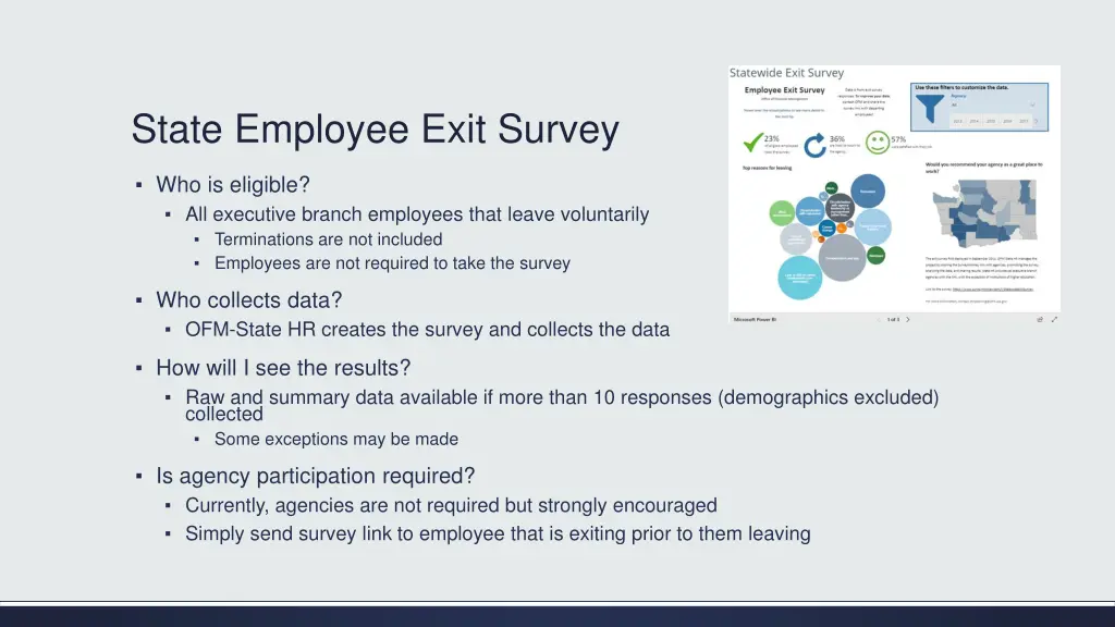 state employee exit survey