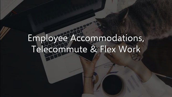 employee accommodations telecommute flex work