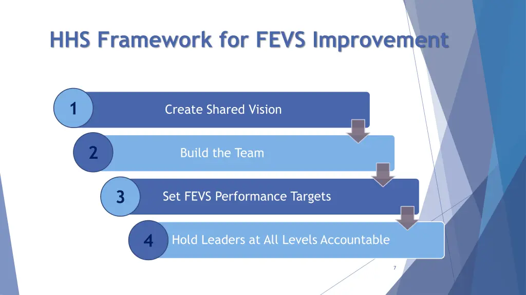 hhs framework for fevs improvement