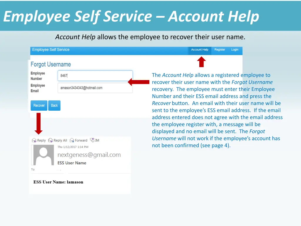 employee self service account help 1