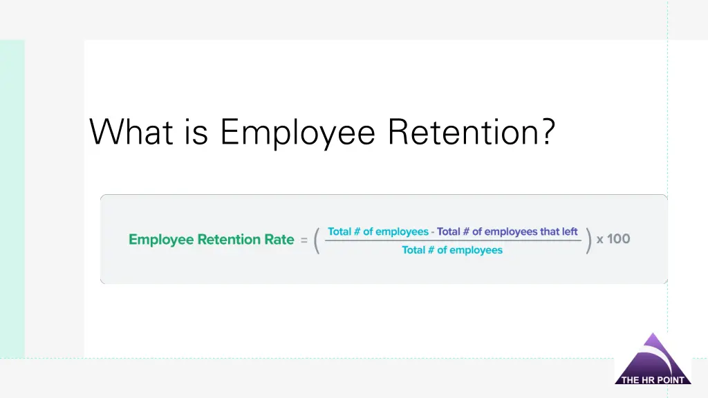 what is employee retention