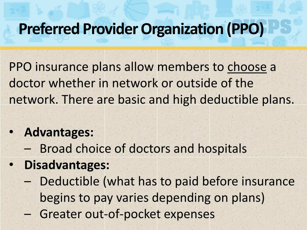 preferred provider organization ppo