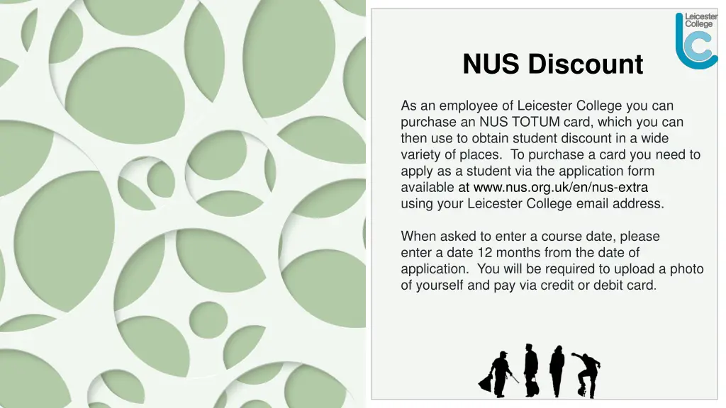 nus discount