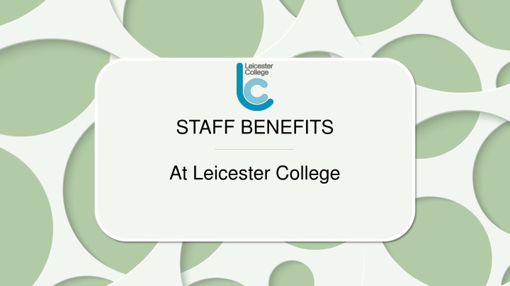 staff benefits