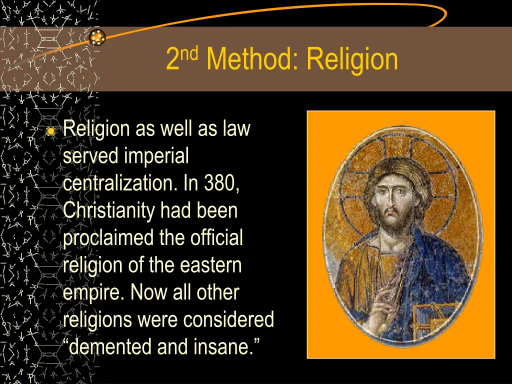 2 nd method religion