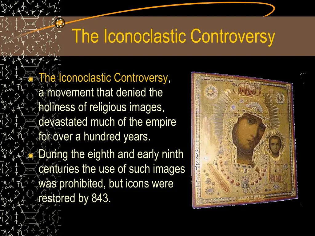 the iconoclastic controversy