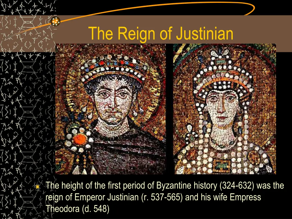 the reign of justinian