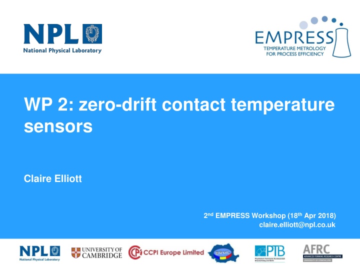 wp 2 zero drift contact temperature sensors