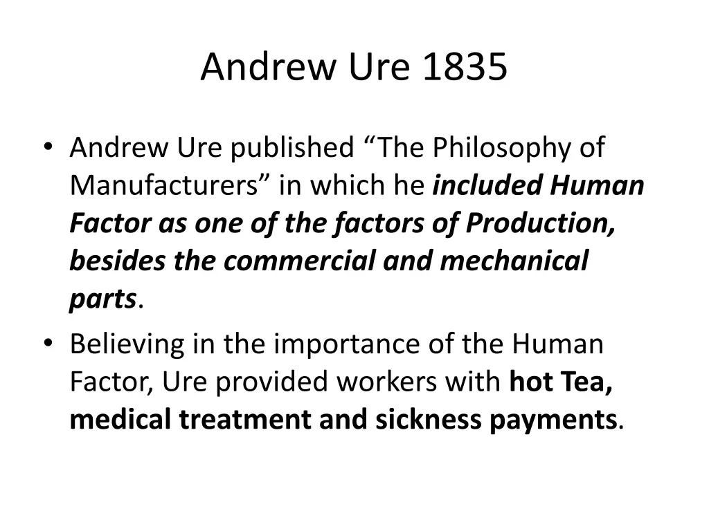 andrew ure 1835