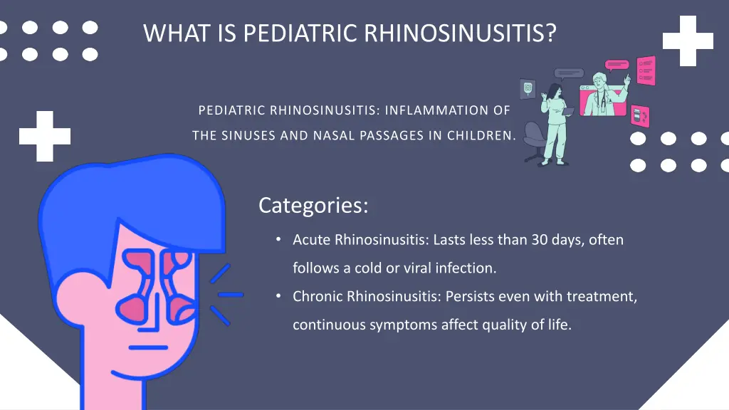 what is pediatric rhinosinusitis