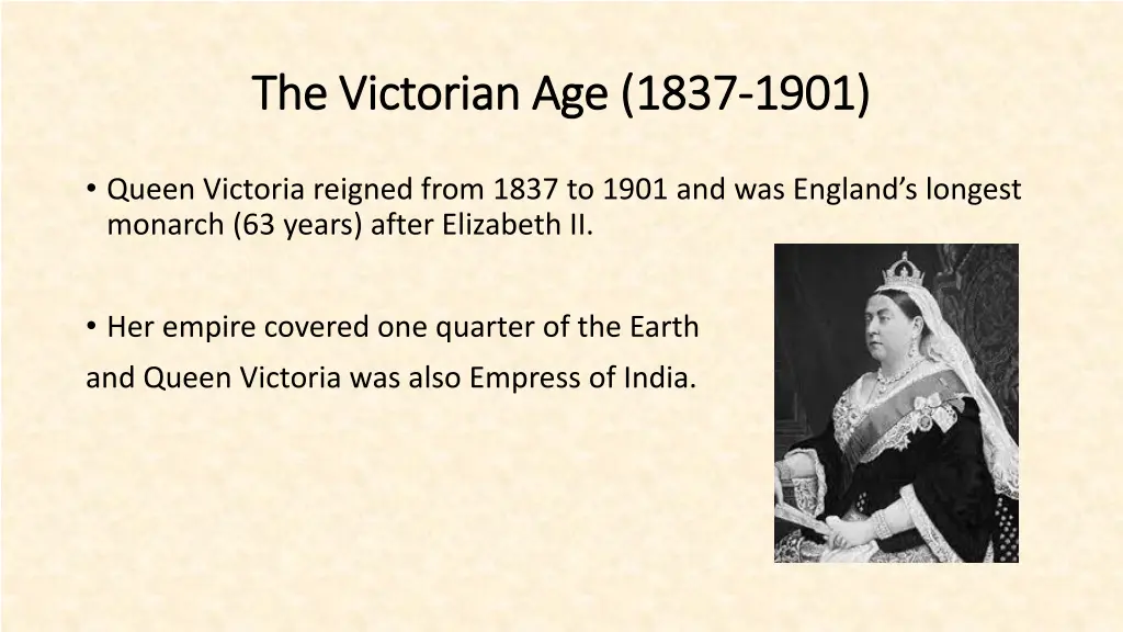 the victorian age 1837 the victorian age 1837 1901