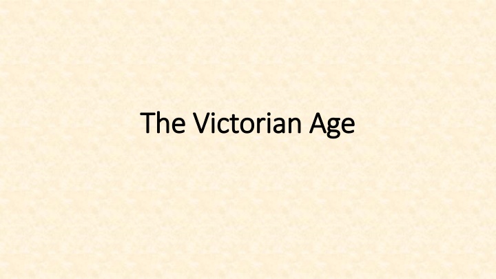 the victorian age the victorian age