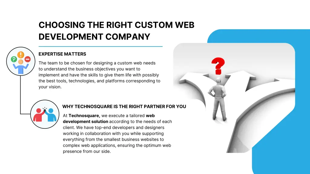 choosing the right custom web development company