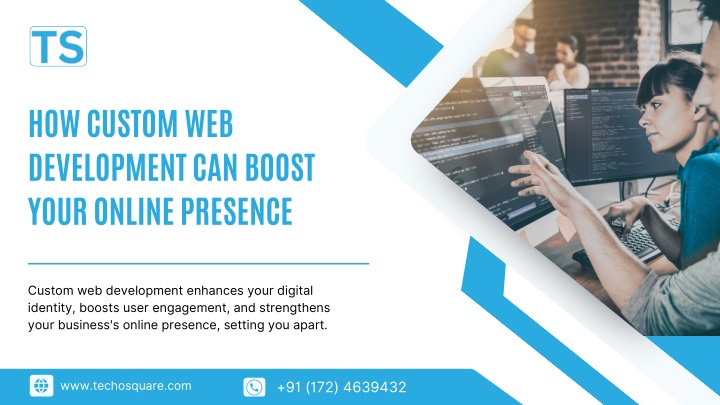 how custom web development can boost your online