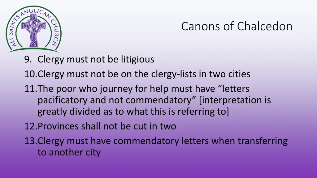 canons of chalcedon 3