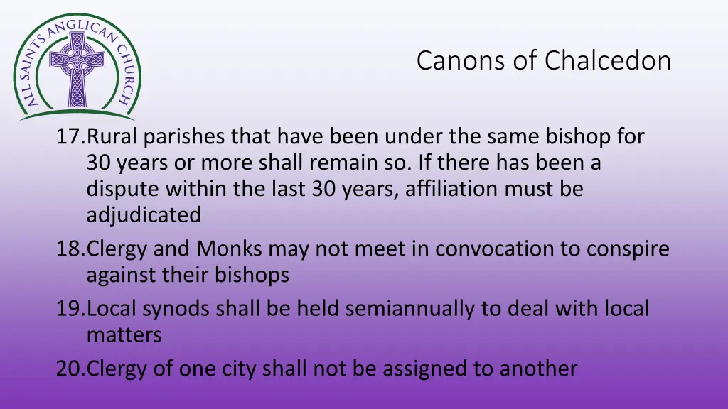 canons of chalcedon 5