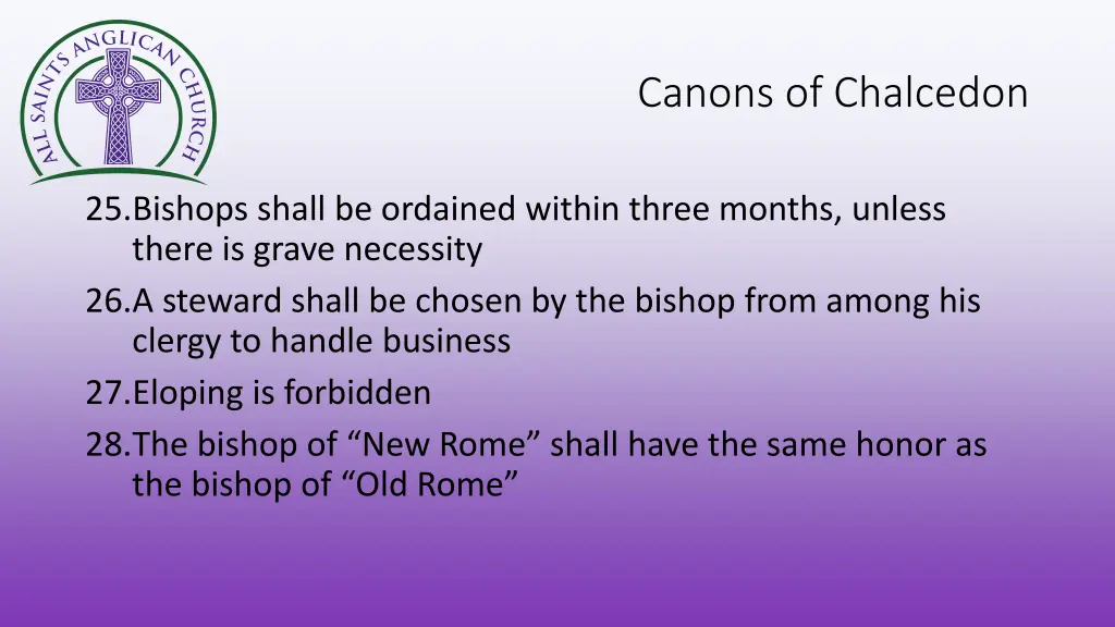 canons of chalcedon 7