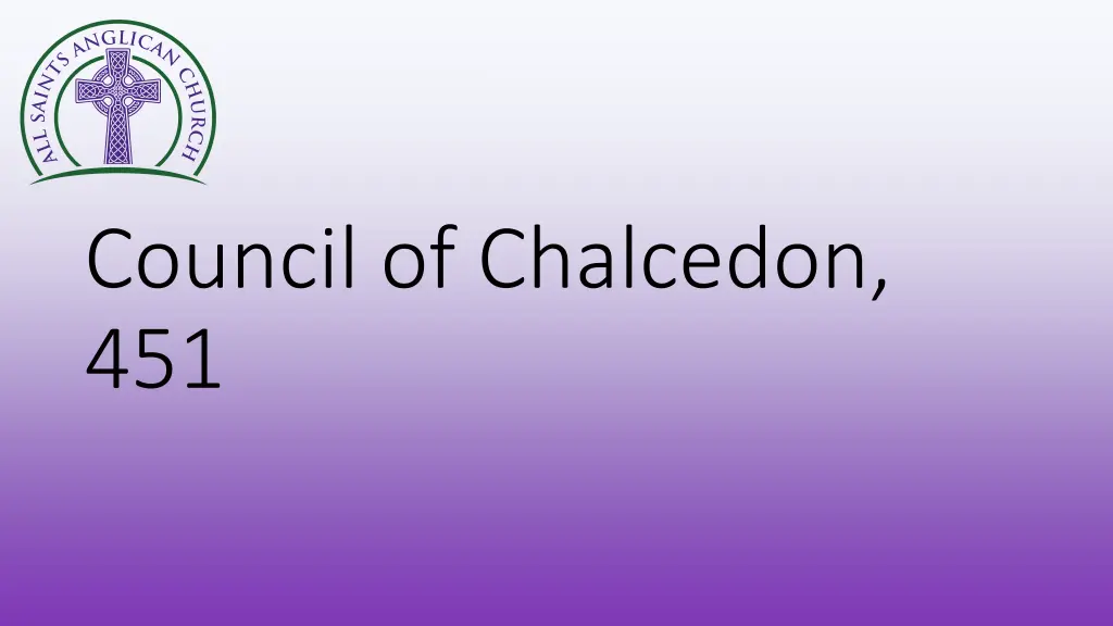 council of chalcedon 451