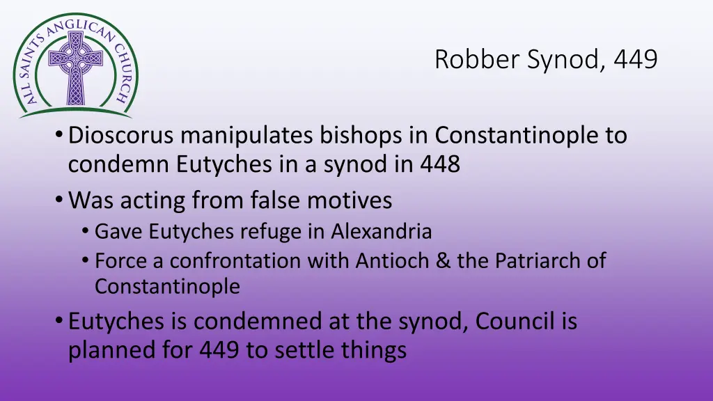 robber synod 449