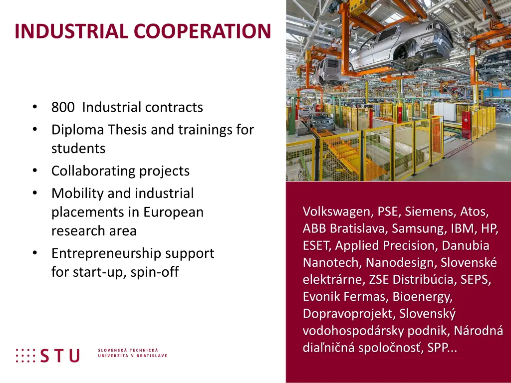 industrial cooperation