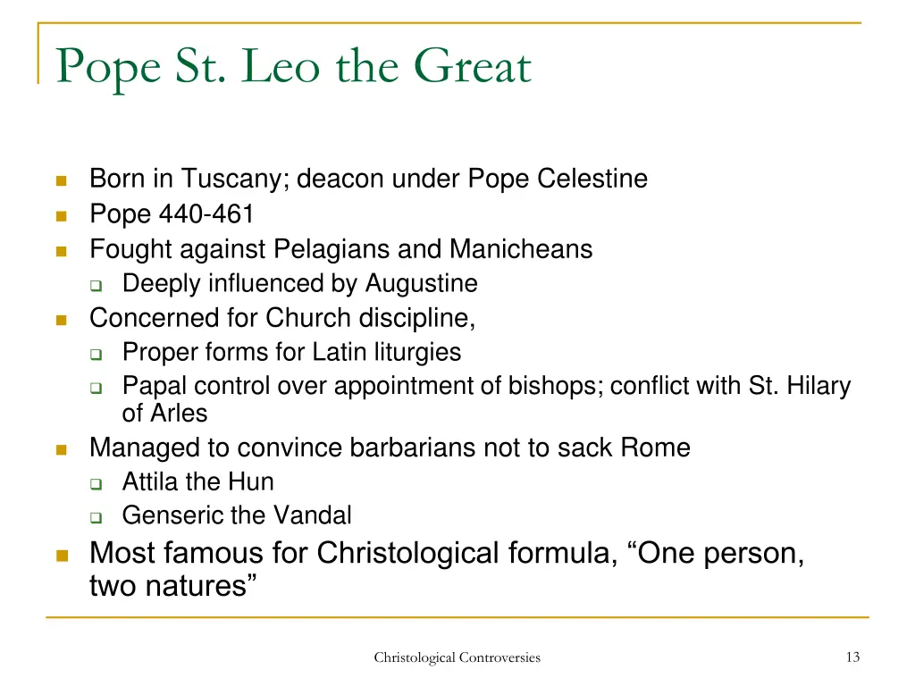 pope st leo the great