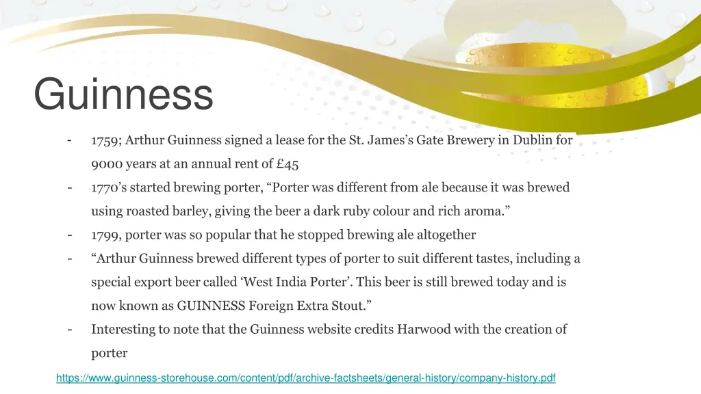 guinness