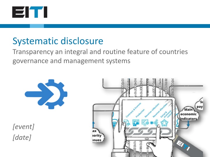 systematic disclosure transparency an integral