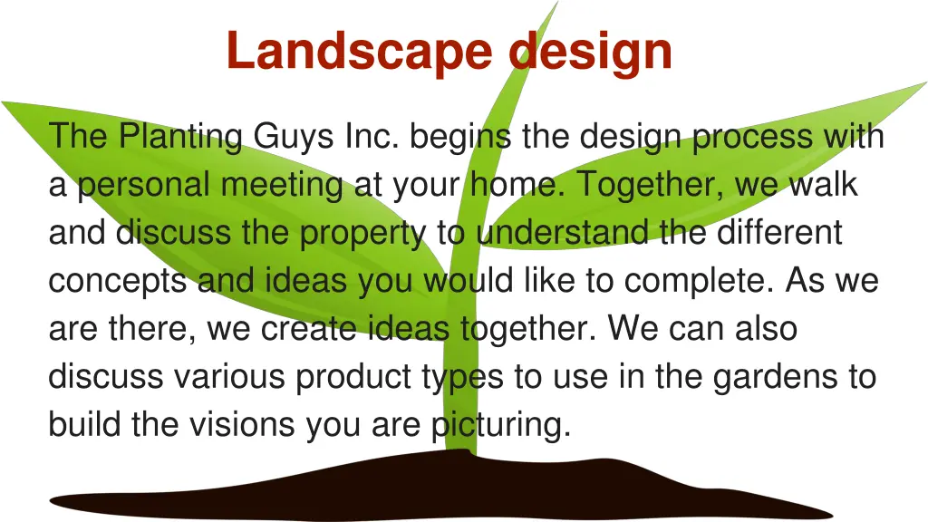 landscape design