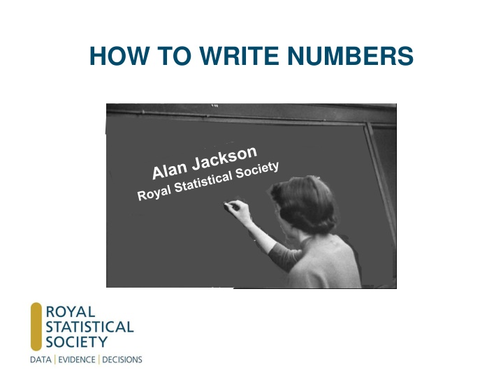 how to write numbers