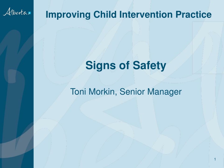 improving child intervention practice