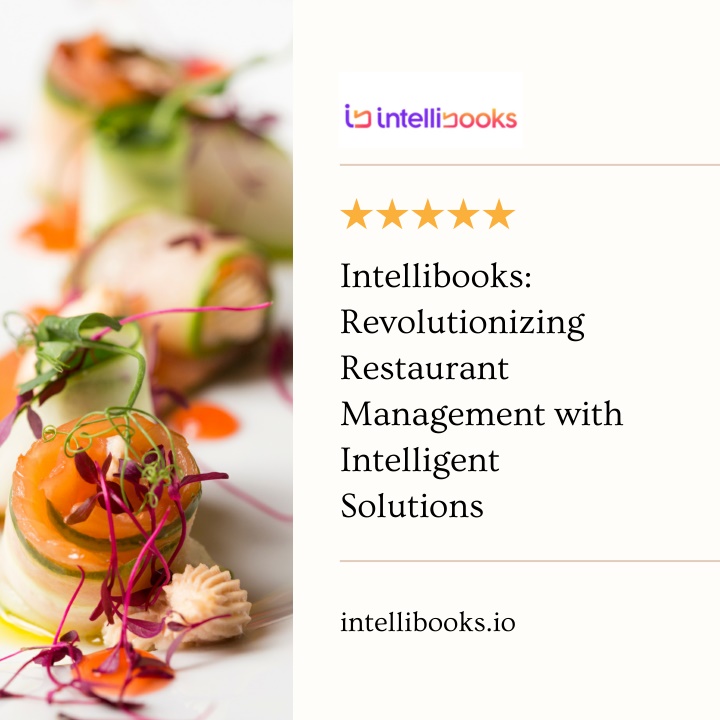 intellibooks revolutionizing restaurant