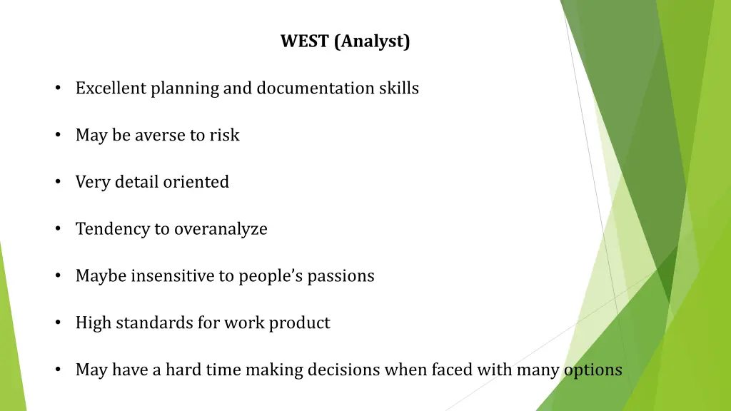 west analyst