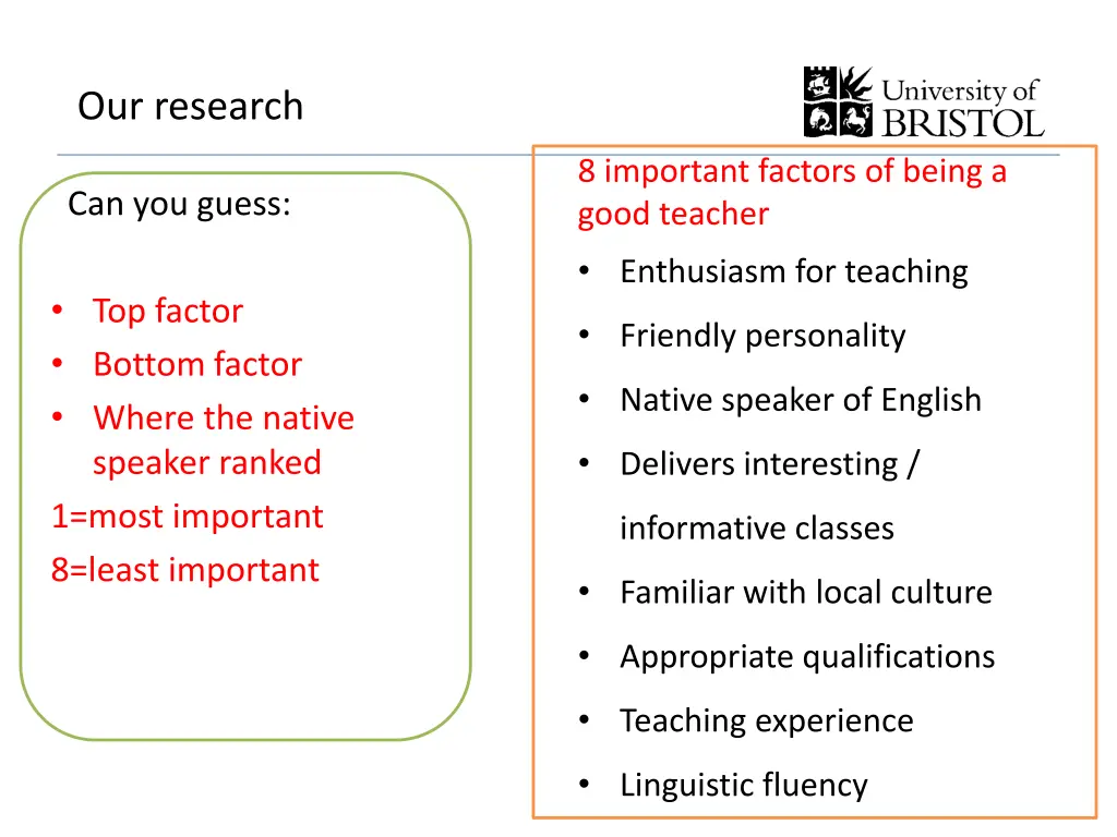 our research 1